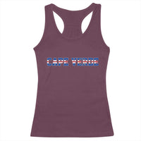 Cabo Verde Flag Cabo Verdean Pride Racerback Tank Top