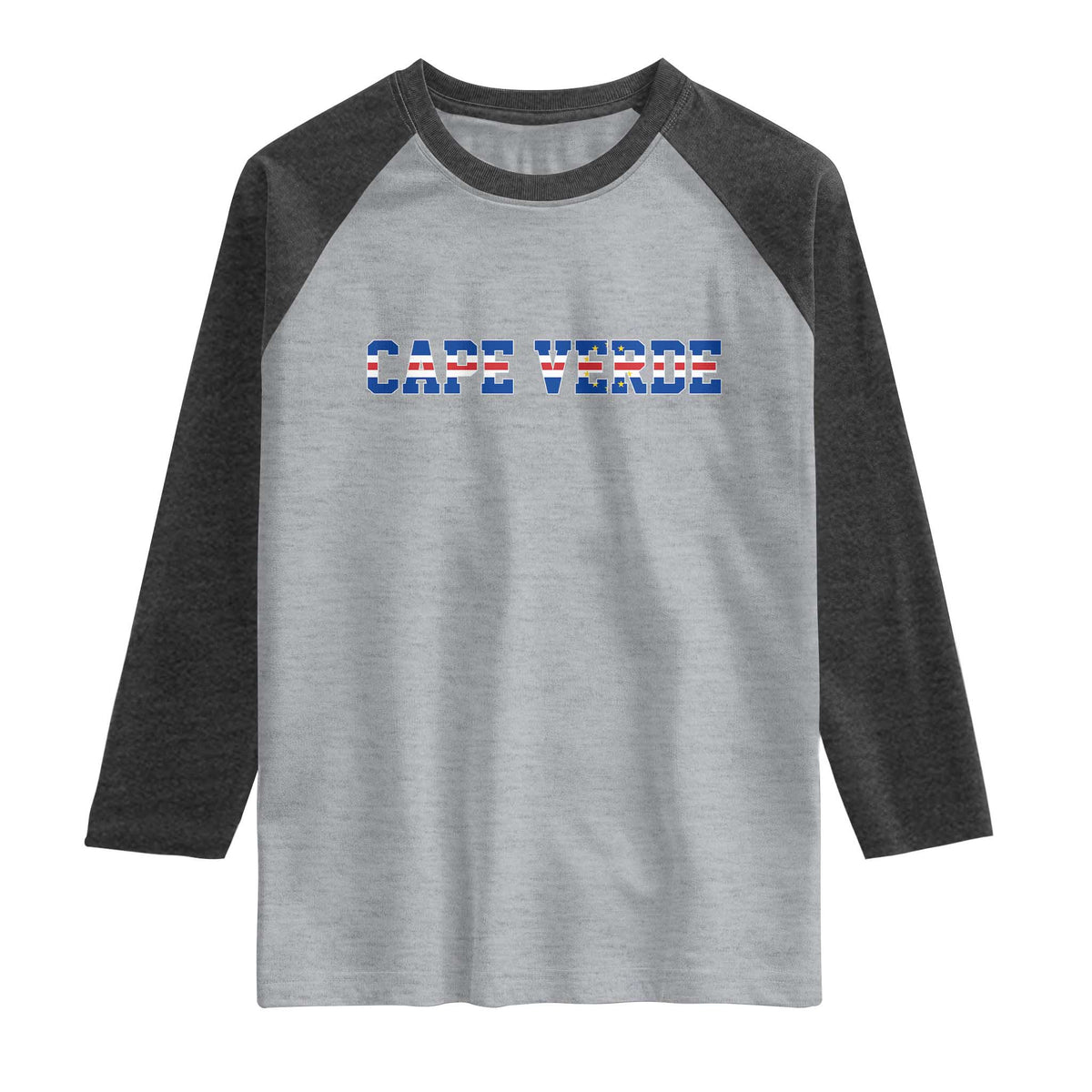 Cabo Verde Flag Cabo Verdean Pride Raglan Shirt