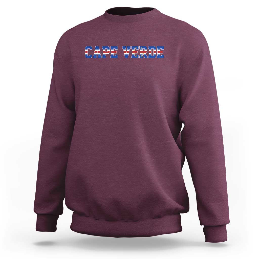 Cabo Verde Flag Cabo Verdean Pride Sweatshirt