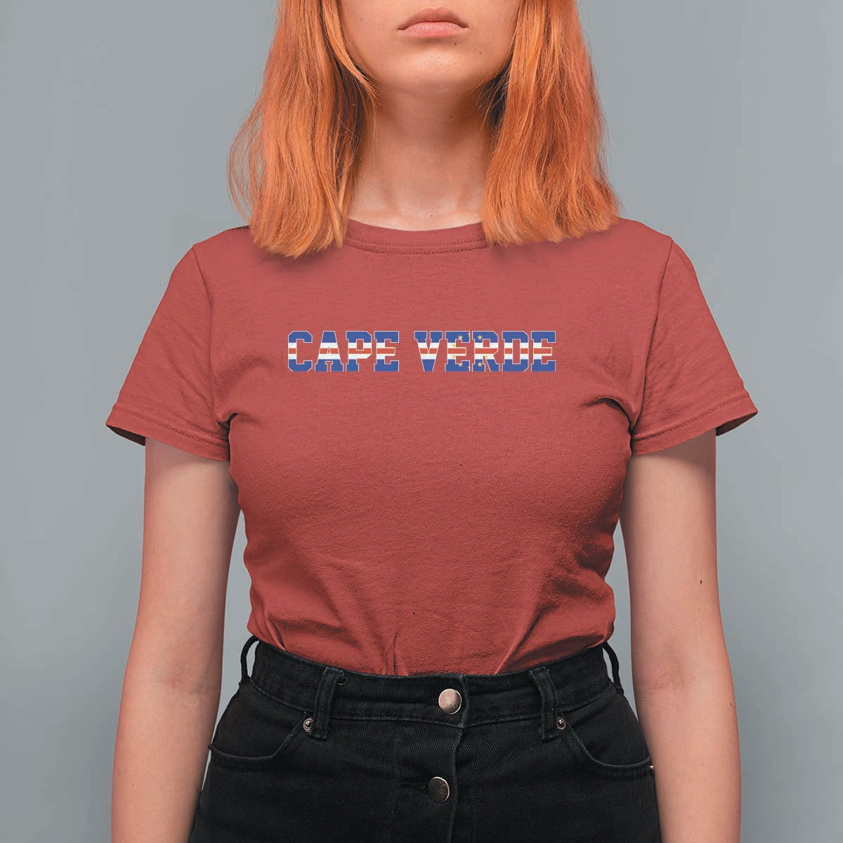 Cabo Verde Flag Cabo Verdean Pride T Shirt For Women