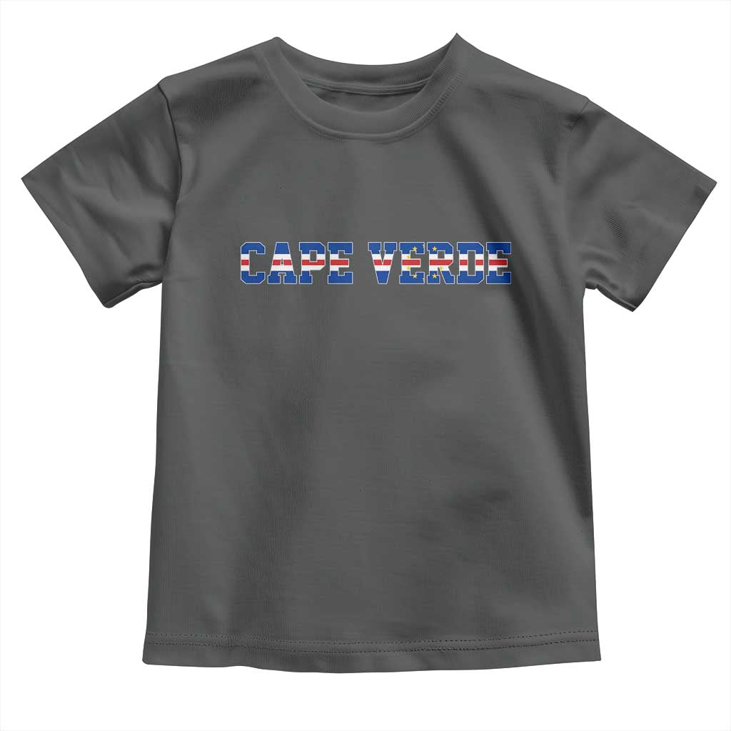 Cabo Verde Flag Cabo Verdean Pride Toddler T Shirt