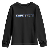 Cabo Verde Flag Cabo Verdean Pride Youth Sweatshirt