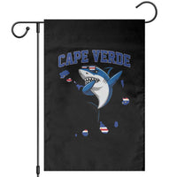 Cape Verde Flag Map Shark Cape Verdean Roots Garden Flag