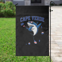 Cape Verde Flag Map Shark Cape Verdean Roots Garden Flag