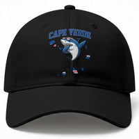 Cape Verde Flag Map Shark Cape Verdean Roots Baseball Cap
