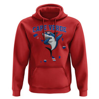 Cape Verde Flag Map Shark Cape Verdean Roots Hoodie