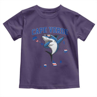 Cape Verde Flag Map Shark Cape Verdean Roots Toddler T Shirt