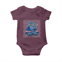 Cape Verde Flag Shark Cape Verdean Roots Cabo Verde Baby Onesie