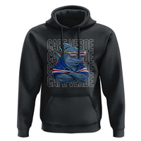 Cape Verde Flag Shark Cape Verdean Roots Cabo Verde Hoodie