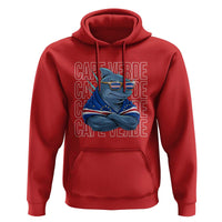 Cape Verde Flag Shark Cape Verdean Roots Cabo Verde Hoodie