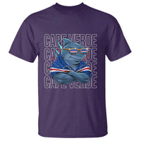 Cape Verde Flag Shark Cape Verdean Roots Cabo Verde T Shirt