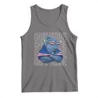Cape Verde Flag Shark Cape Verdean Roots Cabo Verde Tank Top