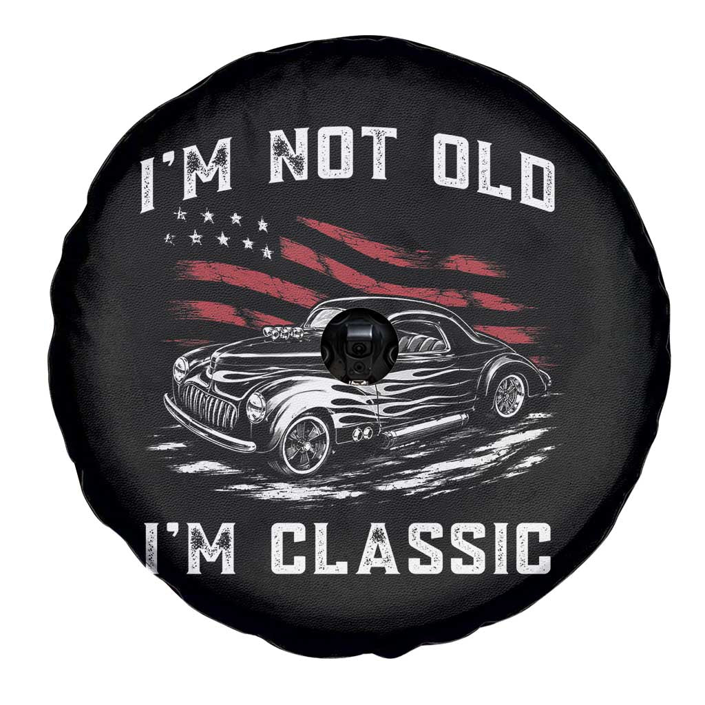 I'm Not Old I'm Classic Spare Tire Cover 1941 American Classic Hotrod