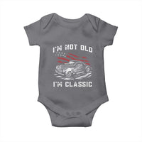 I'm Not Old I'm Classic Baby Onesie 1941 American Classic Hotrod