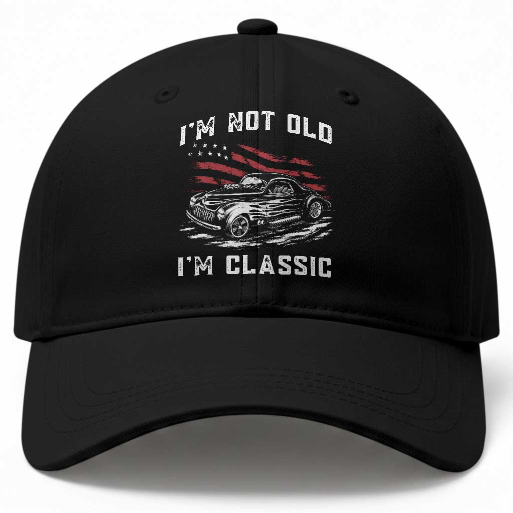 I'm Not Old I'm Classic Baseball Cap 1941 American Classic Hotrod