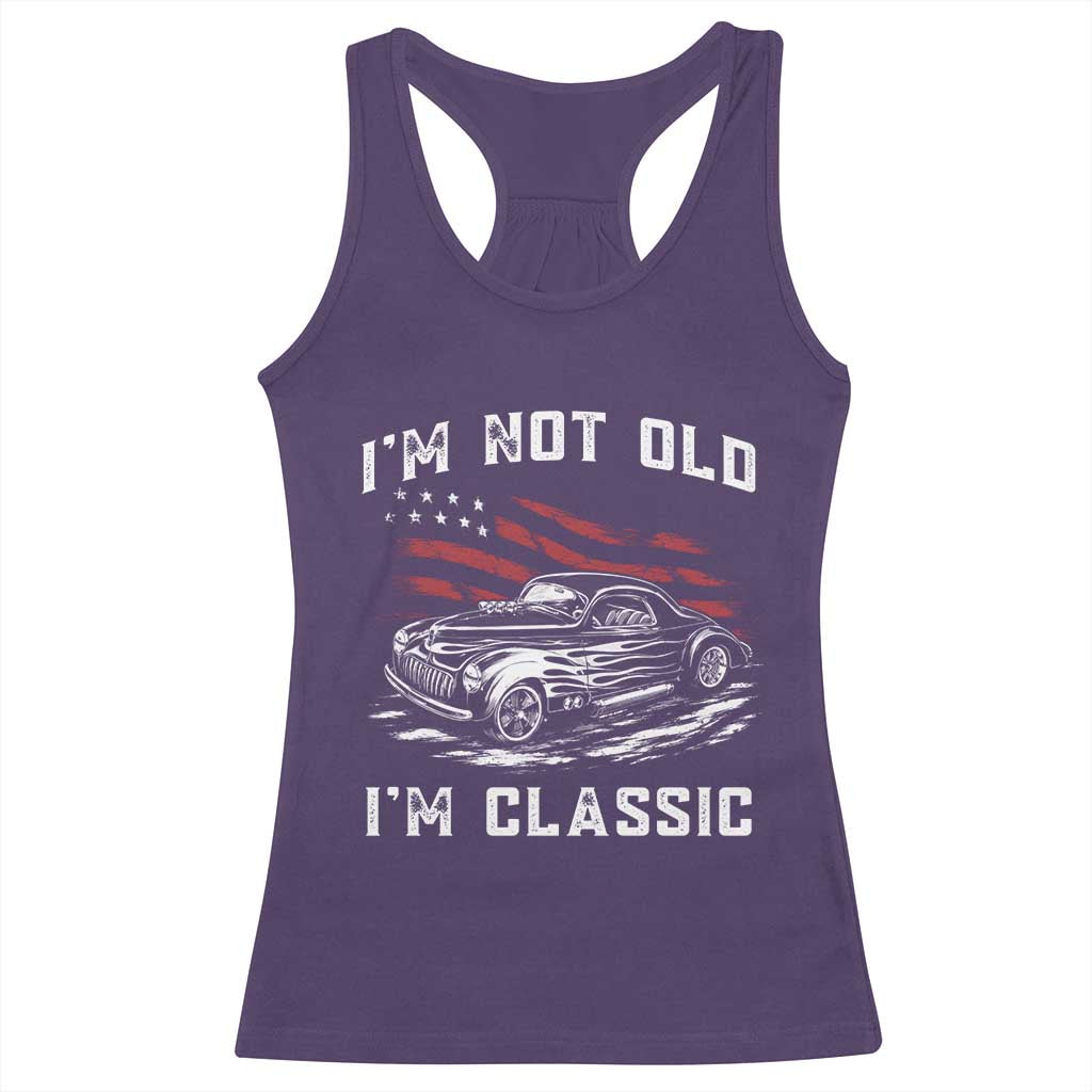 I'm Not Old I'm Classic Racerback Tank Top 1941 American Classic Hotrod