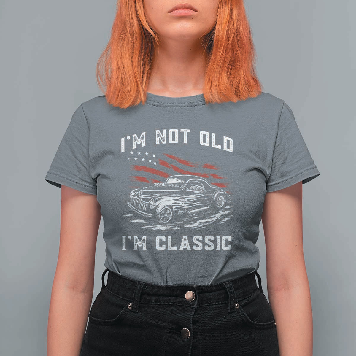 I'm Not Old I'm Classic T Shirt For Women 1941 American Classic Hotrod