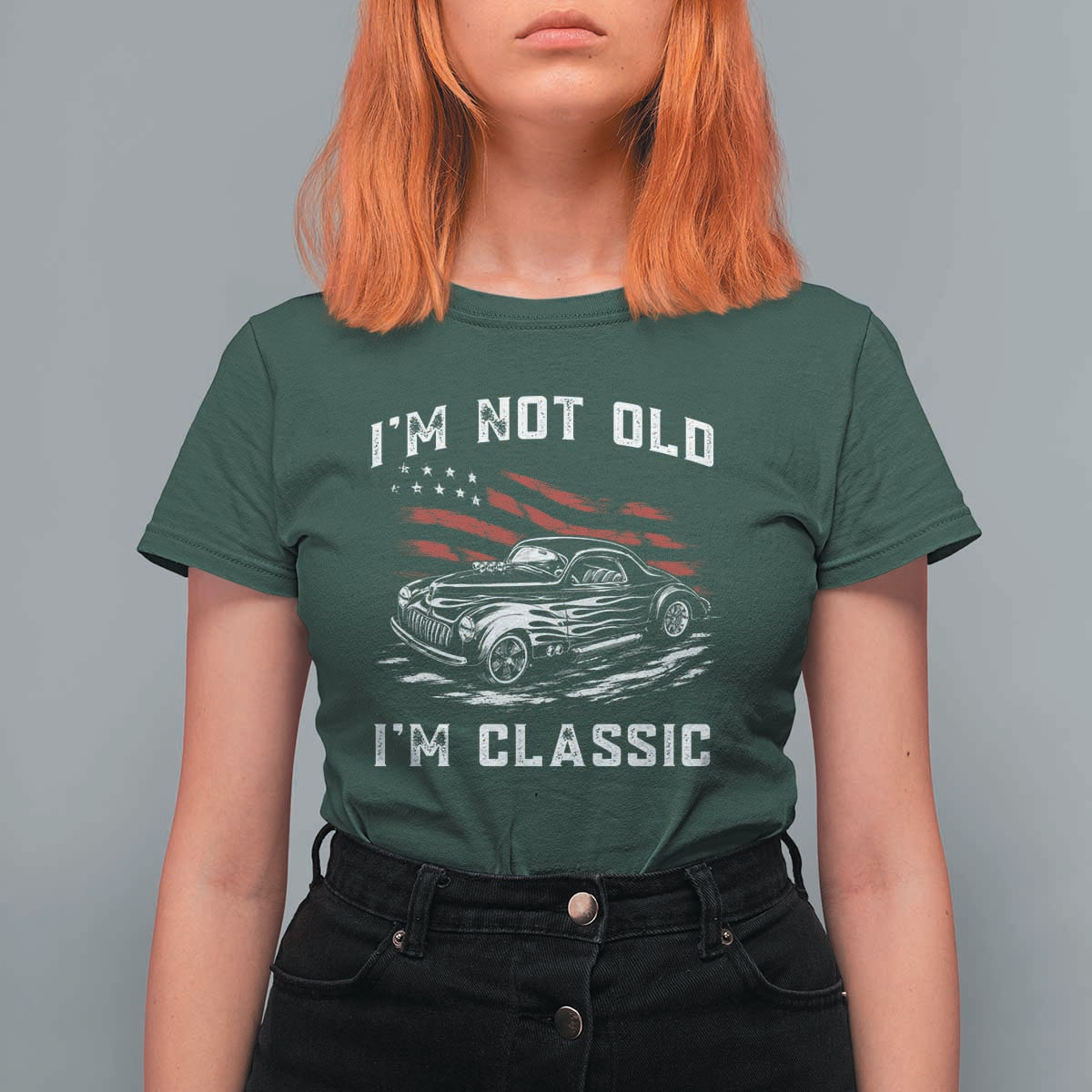 I'm Not Old I'm Classic T Shirt For Women 1941 American Classic Hotrod