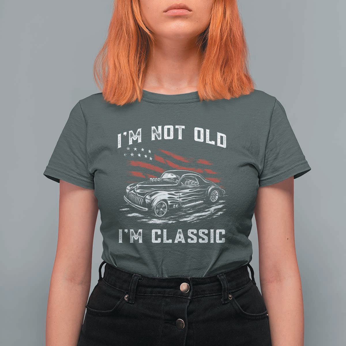 I'm Not Old I'm Classic T Shirt For Women 1941 American Classic Hotrod