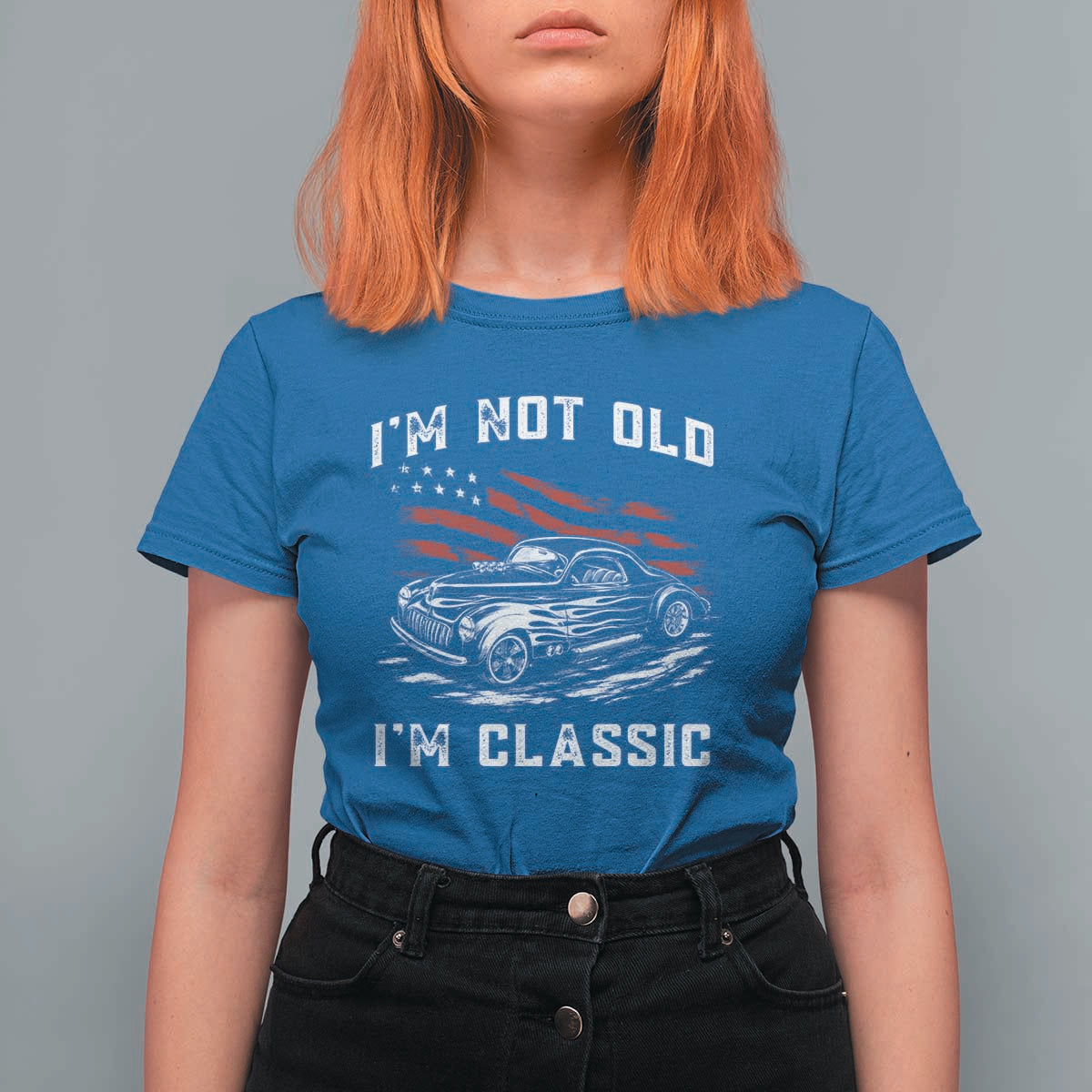I'm Not Old I'm Classic T Shirt For Women 1941 American Classic Hotrod