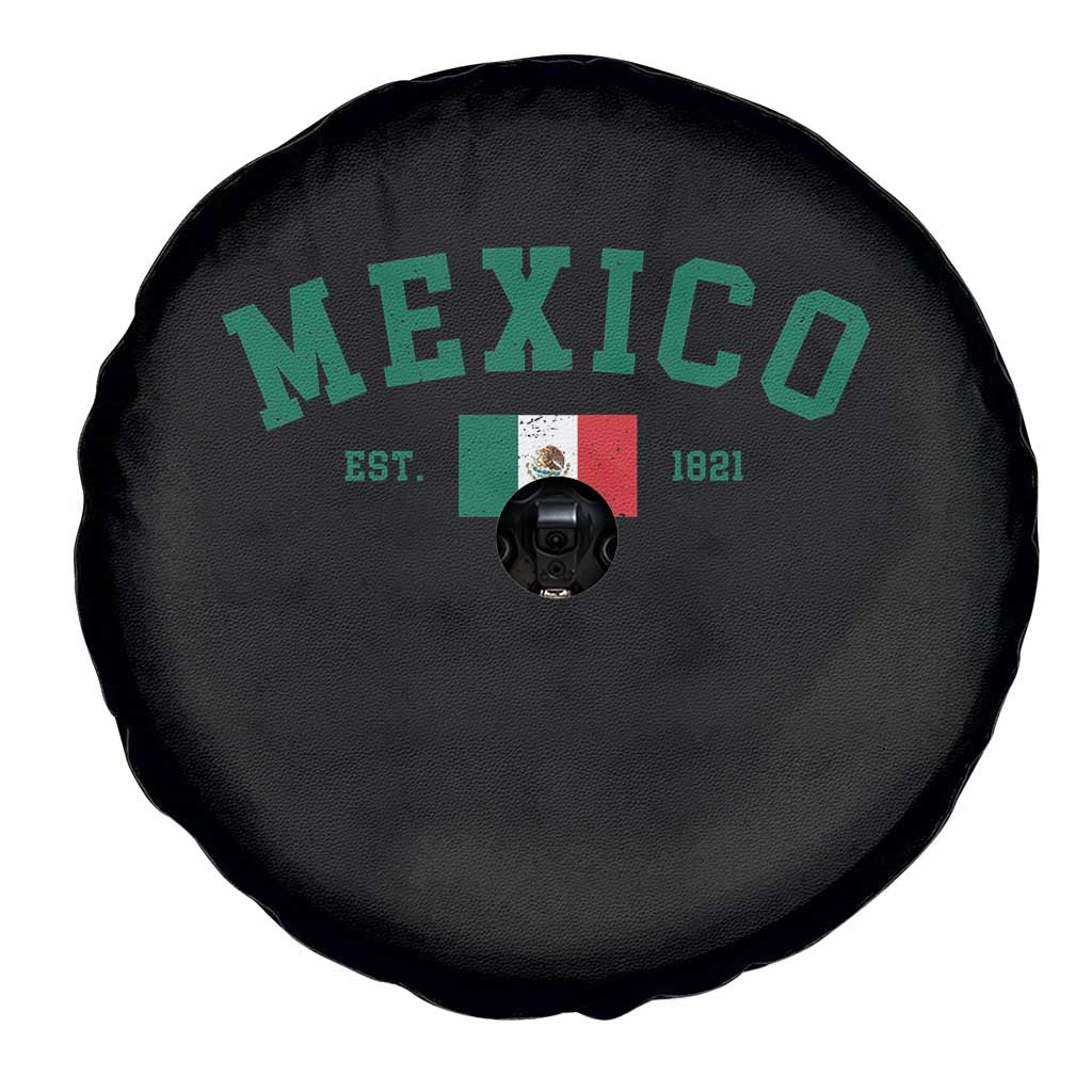 Mexico Mexican Flag Vintage Pride Spare Tire Cover