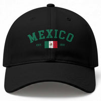 Mexico Mexican Flag Vintage Pride Baseball Cap