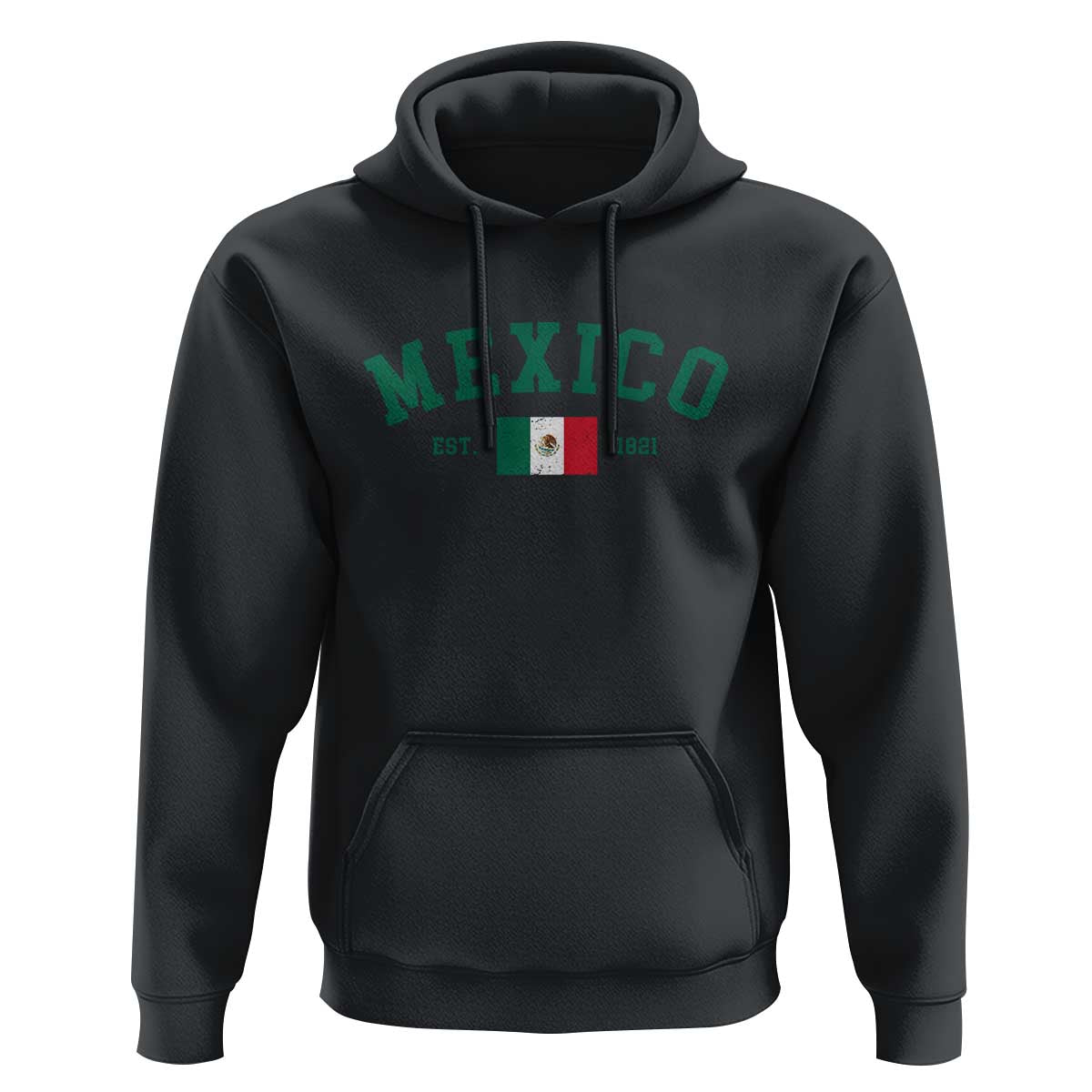 Mexico Mexican Flag Vintage Pride Hoodie