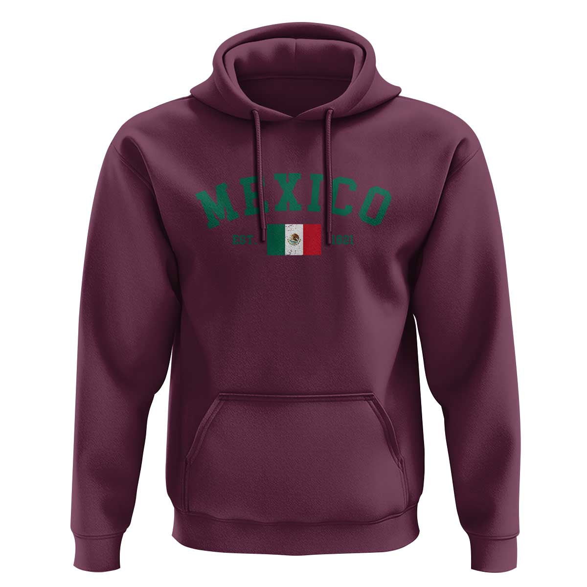 Mexico Mexican Flag Vintage Pride Hoodie