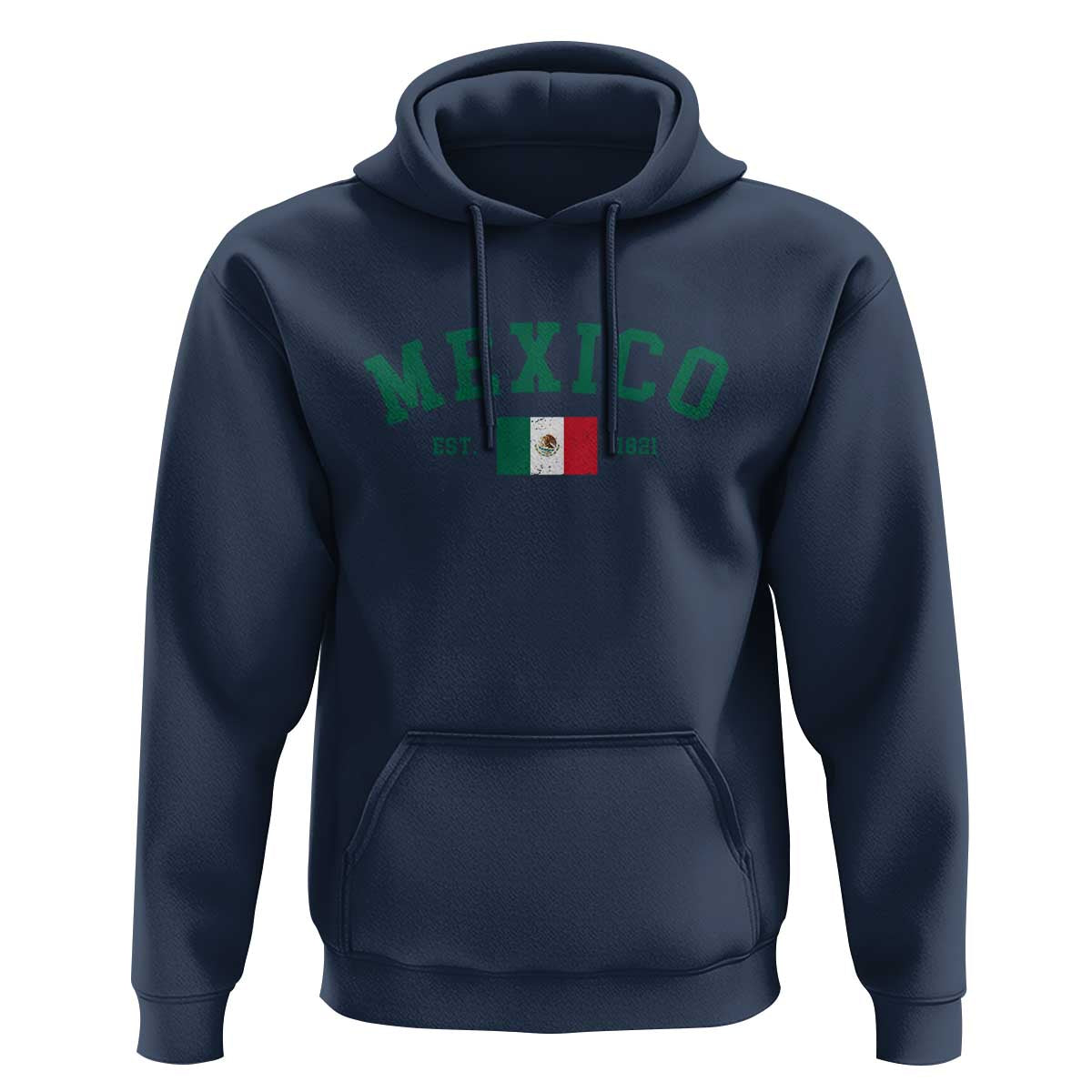 Mexico Mexican Flag Vintage Pride Hoodie