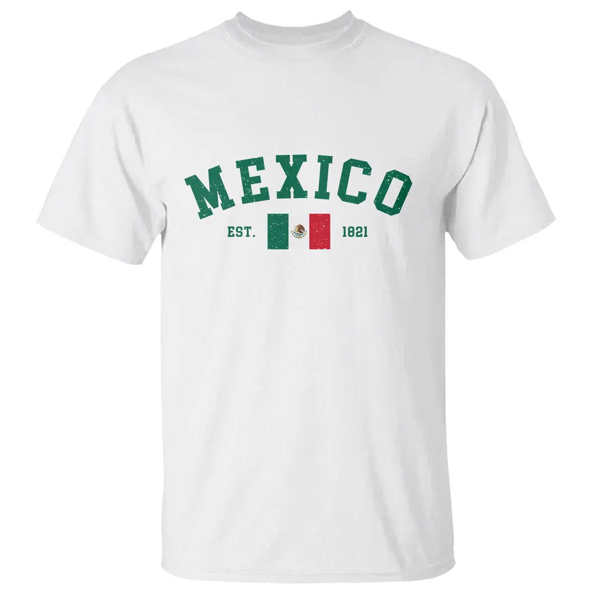 Mexico Mexican Flag Vintage Pride T Shirt