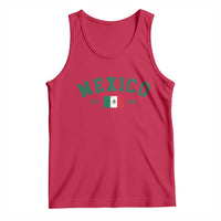 Mexico Mexican Flag Vintage Pride Tank Top