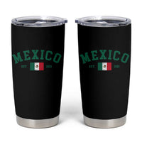Mexico Mexican Flag Vintage Pride Tumbler Cup