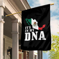 It's in My DNA Mexican Proud Hispanic Gift Mexico Flag Garden Flag