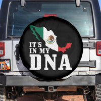 It's in My DNA Mexican Proud Hispanic Gift Mexico Flag Spare Tire Cover