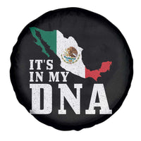 It's in My DNA Mexican Proud Hispanic Gift Mexico Flag Spare Tire Cover