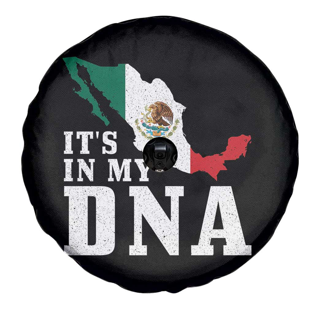 It's in My DNA Mexican Proud Hispanic Gift Mexico Flag Spare Tire Cover