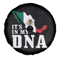 It's in My DNA Mexican Proud Hispanic Gift Mexico Flag Spare Tire Cover