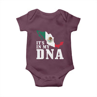 It's in My DNA Mexican Proud Hispanic Gift Mexico Flag Baby Onesie