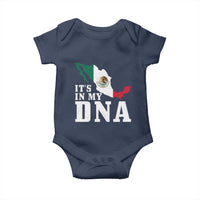 It's in My DNA Mexican Proud Hispanic Gift Mexico Flag Baby Onesie