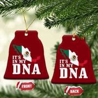 It's in My DNA Mexican Proud Hispanic Gift Mexico Flag Ceramic Ornament