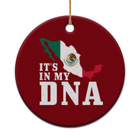 It's in My DNA Mexican Proud Hispanic Gift Mexico Flag Ceramic Ornament