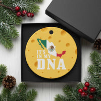 It's in My DNA Mexican Proud Hispanic Gift Mexico Flag Ceramic Ornament