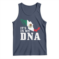 It's in My DNA Mexican Proud Hispanic Gift Mexico Flag Tank Top
