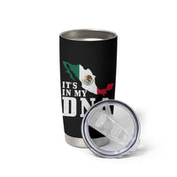 It's in My DNA Mexican Proud Hispanic Gift Mexico Flag Tumbler Cup