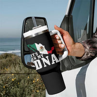 It's in My DNA Mexican Proud Hispanic Gift Mexico Flag Tumbler With Handle
