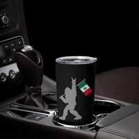 Bigfoot Rock On Hold Mexico Flag Sasquatch Believers Tumbler Cup