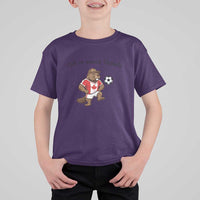 Off to Watch Canada T Shirt For Kid Patriotic Canadian Beaver Football Fan Gift