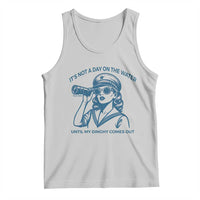 Funny Boat Captain Girl Tank Top It Is Not A Day On The Lake Until My Dinghy Comes Out - Wonder Print Shop