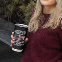 Funny Pontoon Captain Tumbler Cup I Never Dreamed I Would Grow Up To Be Super Sexy - Wonder Print Shop