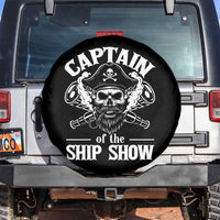 Funny Boat Captain Pun Spare Tire Cover Captain Of The Ship Show - Wonder Print Shop